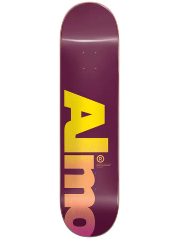 Almost Decks Fall Off Logo Magentta 8.0 Skateboard Deck