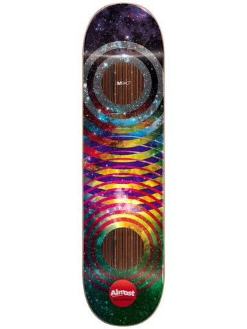 Almost MAX SPACE RINGS IMPACT 8 SKATEBOARD DECK Almost
