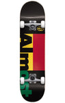 Almost Skateboards Ivy League Premium BLACK 7.375 MID Skateboard Complete