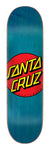 8.5in Classic Dot Santa Cruz Skateboard Deck