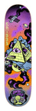 8.5in Knibbs Invasion Hand Santa Cruz Skateboard Deck