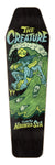 8.48in Haunted Sea Creature Shaped Skateboard Deck