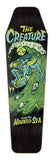 8.48in Haunted Sea Creature Shaped Skateboard Deck