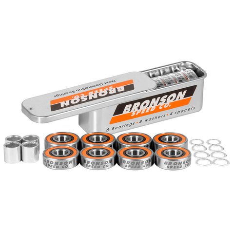 Raw Bronson Skateboard Bearings G3