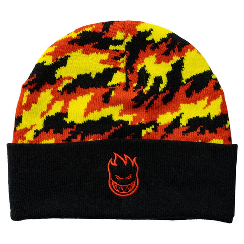 Spitfire Bighead Flame Cuff Beanie