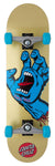 8.25in Large Screaming Hand Santa Cruz Complete Skateboard