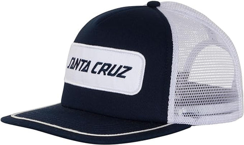 Box Strip Mesh Trucker Mid Profile Unisex Santa Cruz Hat