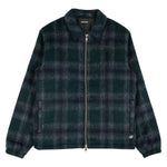 Hideout Zip Brushed Plaid Santa Cruz Mens Jacket