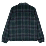Hideout Zip Brushed Plaid Santa Cruz Mens Jacket