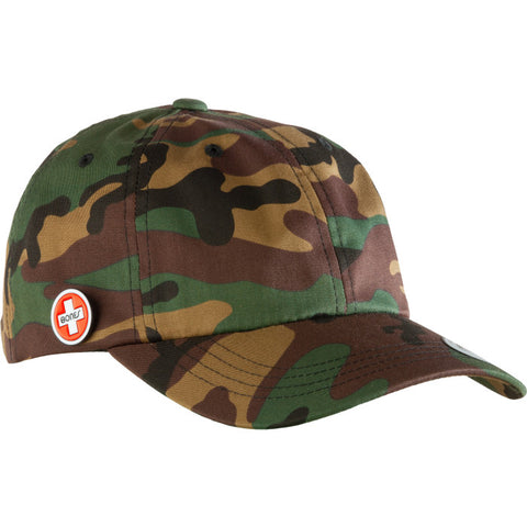 Bones Bearings Dad Camo Cap W/ Circle Pin