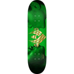 Powell Peralta Kiss FLIGHT Green/Gold Foil Skateboard Deck - 8.5" K26