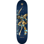 Powell Peralta Steve Caballero Gundam FLIGHT Skateboard Deck Blue / Gold Foil - Shape 244 - 8.5 x 32.08