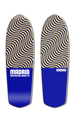 MADRID PICKET 28.5" ILLUSION BLUE DECK ONLY DS