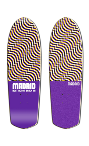 MADRID PICKET 28.5" ILLUSION PURPLE DECK ONLY DS