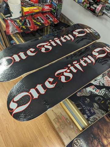 151 Skateboards Logo Deck