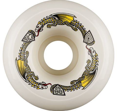 Powell Peralta Dragon Formula Skateboard Wheels 64mm x 40mm 88A 4pk