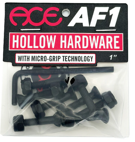 Ace Hollow Bolts w/ Grippers Allen 1"