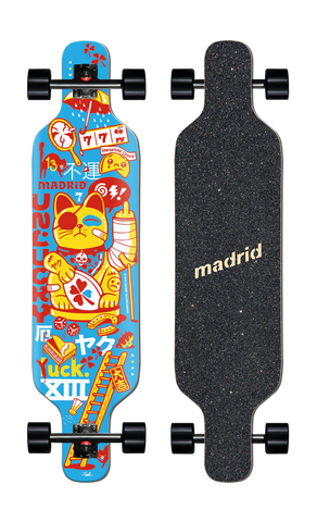 MADRID TRANCE 40" UNLUCKY TOP MOUNT DECK ONLY  DS
