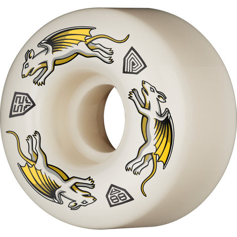 Powell Peralta Dragon Formula Nano Rats Skateboard Wheels 52mm x 34mm 88A 4pk