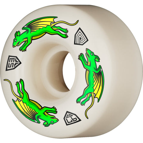 Powell Peralta Dragon Formula Nano Rats Skateboard Wheels 53mm x 34mm 97A 4pk