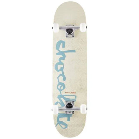 Chocolate Perez in White OG Chunk 7.75" Skateboard