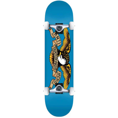 Antihero Classic Eagle Complete Skateboard Blue 8.0"