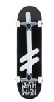 Deathwish Gang Logo Black/White Complete 8.5