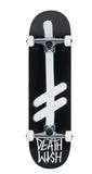 Deathwish Gang Logo Black/White Complete 8.5