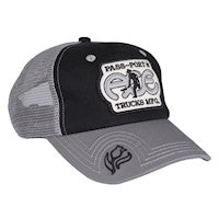 Ace x Passport Packers Trucker Cap - Black/Steel