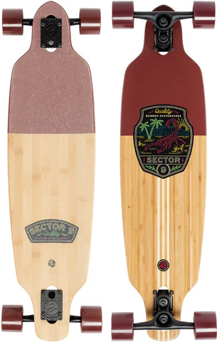 Sector 9 Shoots Stinger 33.5" Bamboo Sidewinder Complete Longboard
