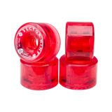 Sector 9 Wheels 65mm 78A Nineballs Clear Red