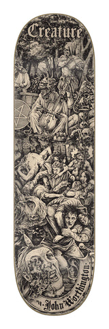 8.6in Worthington The Lore Creature VX Skateboard Deck