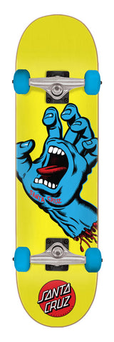 Screaming Hand Mini 7.75in x 30.00in Santa Cruz Skateboard Complete