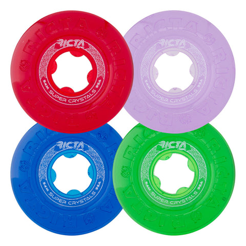 54mm Super Crystals Trans Purple Green Blue Red 95a Ricta