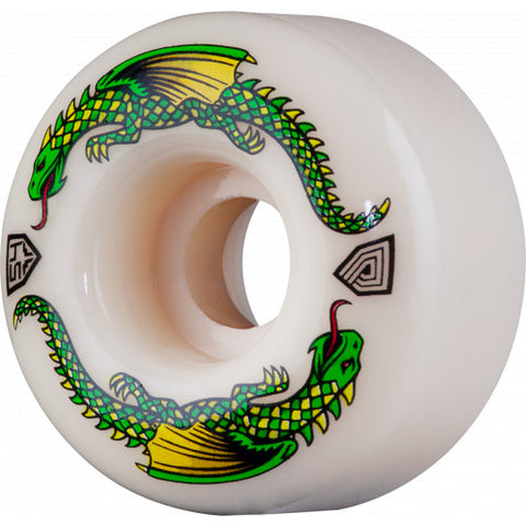 Powell Peralta Dragon Formula Green Dragon Skateboard Wheels 4pk