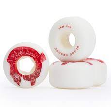 BLOOD ORANGE STREET ROUNDED 58MM/99A WHEELS