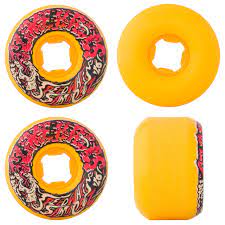 53mm Vomit Mini Orange 97a Skateboard Wheels Slime Balls